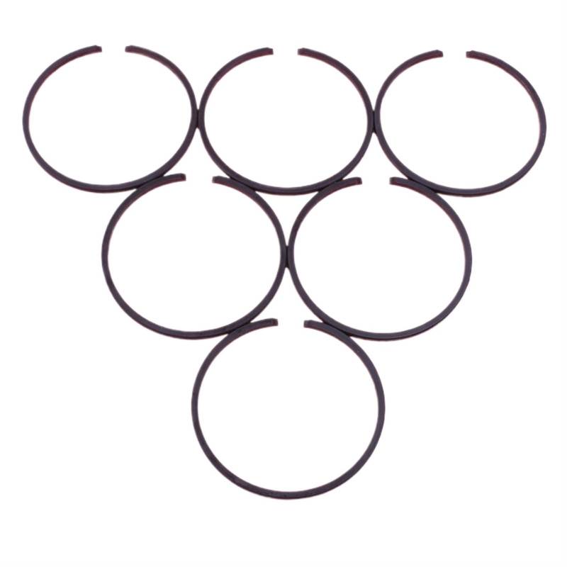 XEBRAD 6 Stück Kolbenringe, for FC55 FC75 FC85 HL45 HL75 KM55 KM85 MM55 Trimmer-Werkzeug, Motor-Ersatzteil, 34 mm x 1,5 mm Kolbenring für Gartenmaschinen von XEBRAD