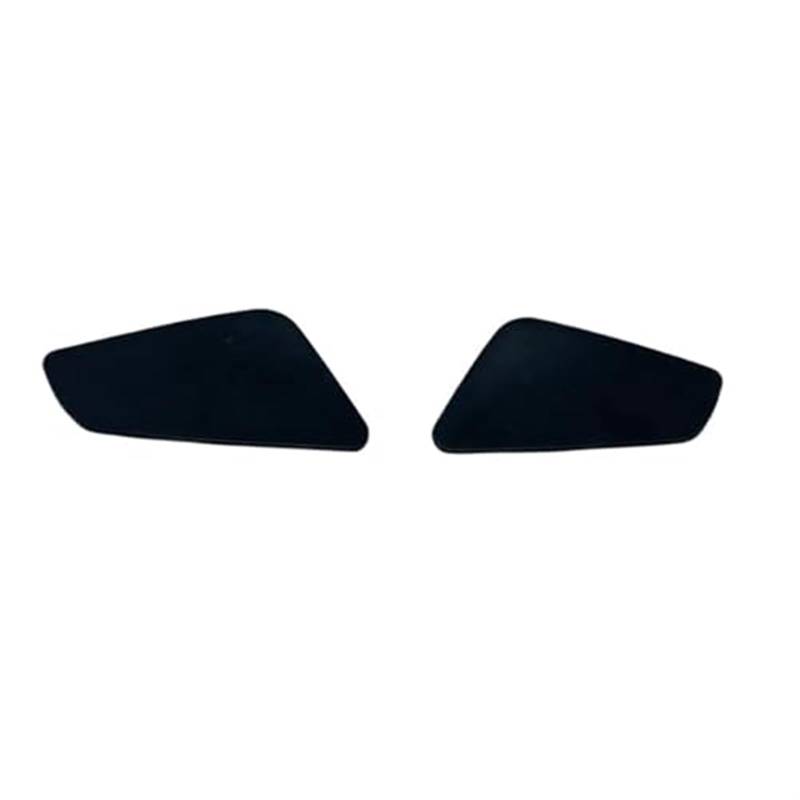 XEBRAD Abdeckkappe for Scheinwerferwaschanlage an der Frontstoßstange, for A1 2010-2014 Scheinwerferdüsen-Abdeckkappe for Scheinwerferwaschanlage Abdeckung für Scheinwerferwaschdüsen(Black 1 PAIR (L A von XEBRAD