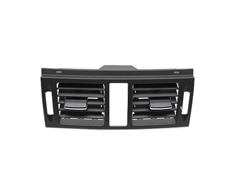 XEBRAD Armaturenbrett links rechts Klimaanlagenabdeckung hinten AC-Entlüftungsgitter-Auslassblende, for Benz, C-Klasse W204 C200 C230 C260 C300 2007–2011 Lüftungsgitter fürs Auto(BLACK Middle-Model A) von XEBRAD