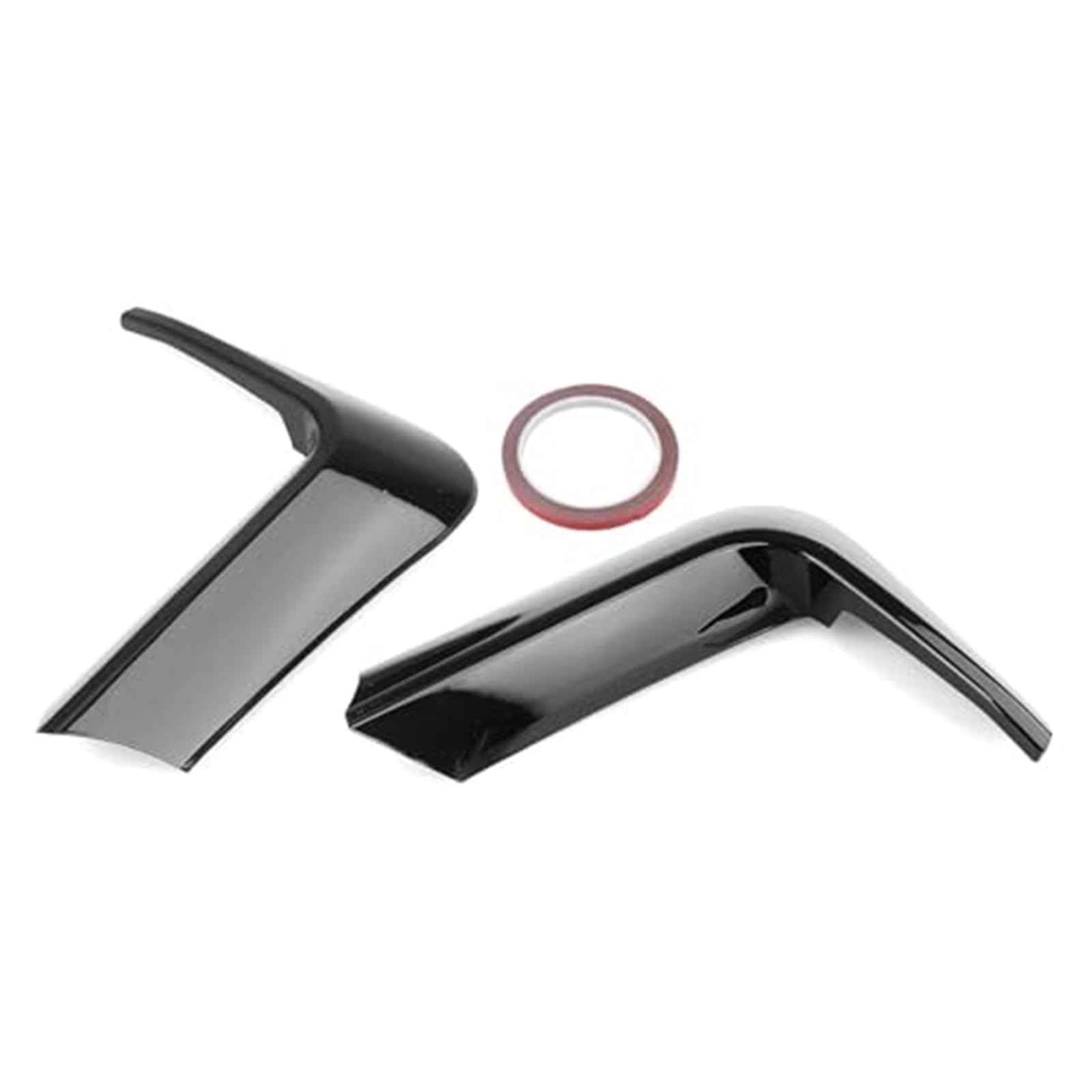 XEBRAD Auto-Heckspoiler, for, F80, for M3 F82 F83, for M4 2014-2020 Stoßstangen-Heckdiffusor, Seitenspoilerabdeckung, Splitter-Zierleiste, Eckformlippe Auto Heckspoiler(Glossy Black) von XEBRAD