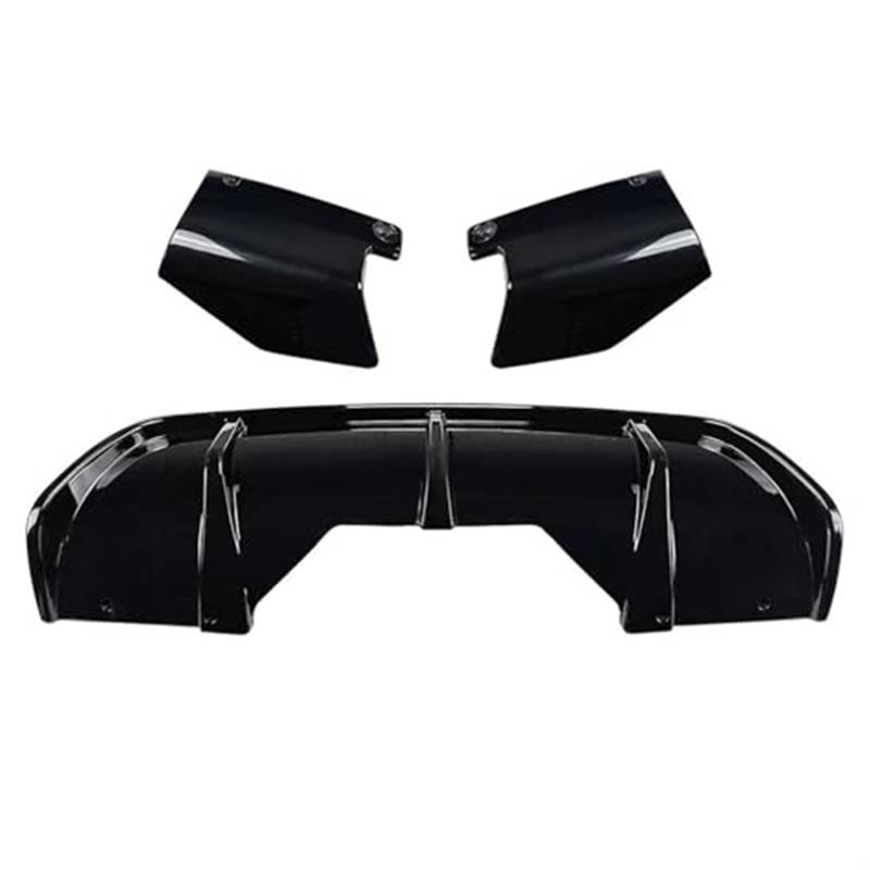 XEBRAD Auto Heckspoiler, for, for X6 F16 2014-2017 2018 2019 Auto Heckspoilerlippe Spoiler Carbon Fiber ABS Heckspoilerlippe Auto Heckspoiler(Black) von XEBRAD