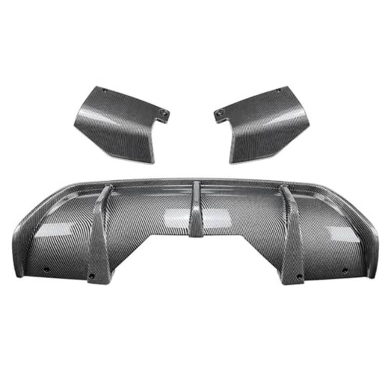 XEBRAD Auto Heckspoiler, for, for X6 F16 2014-2017 2018 2019 Auto Heckspoilerlippe Spoiler Carbon Fiber ABS Heckspoilerlippe Auto Heckspoiler(Carbon Look Black) von XEBRAD