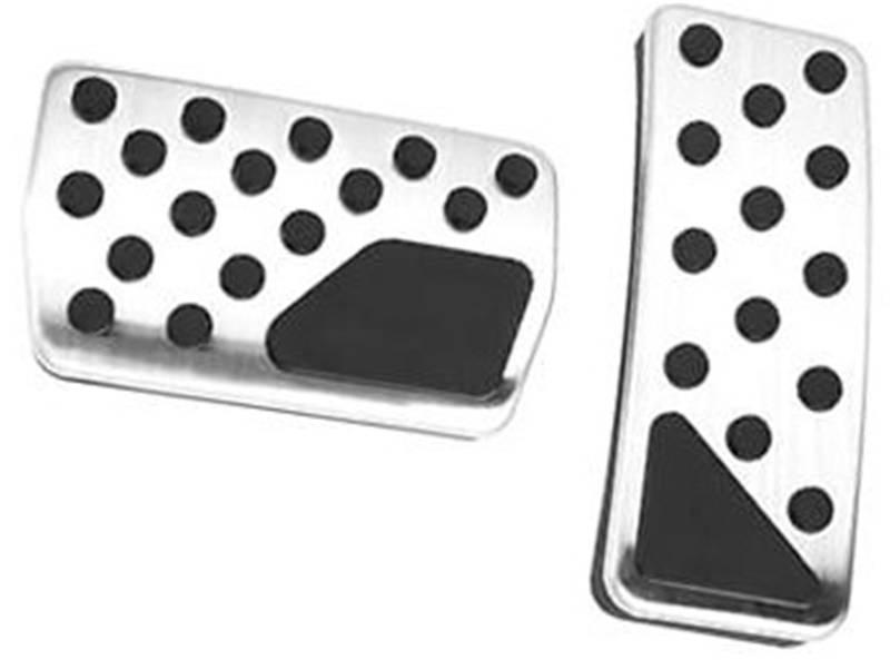 XEBRAD Auto Pedal Schutz Pad Abdeckung, for Jeep, Grand Cherokee 2011-2017 at Auto Pedale Edelstahl Kraftstoff Bremse Auto-Pedalauflage-Abdeckung von XEBRAD