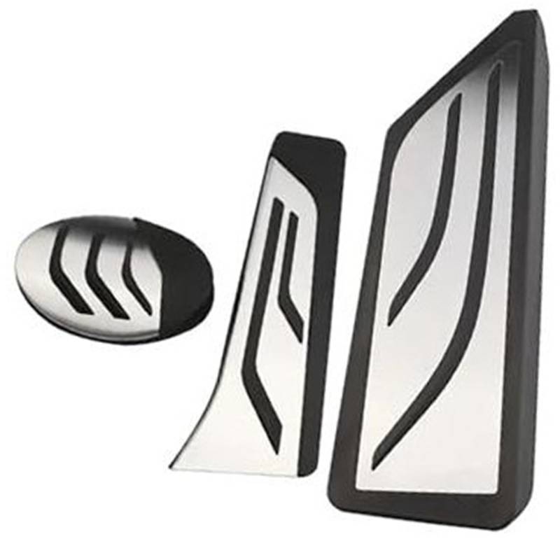 XEBRAD Auto-Pedalabdeckung, for, X1 X2 1 2 Serie F48 F39 F40 F45 F46 Bremsauflage Dead Pedal Protection Edelstahl Auto-Pedalauflage-Abdeckung von XEBRAD