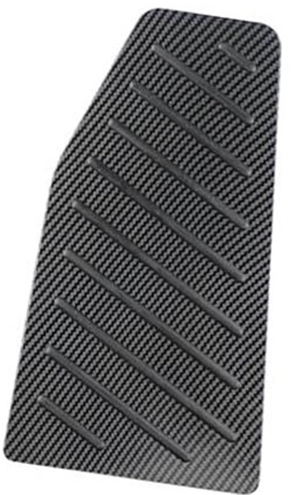 XEBRAD Auto-Pedalabdeckung, for Toyota, for RAV4, RAV 4 XA50 2019–2022, Zubehör, Carbonfaser-Pedale, Gaspedal, Bremse, Fußstütze Auto-Pedalauflage-Abdeckung(Black 1 pcs Rest) von XEBRAD