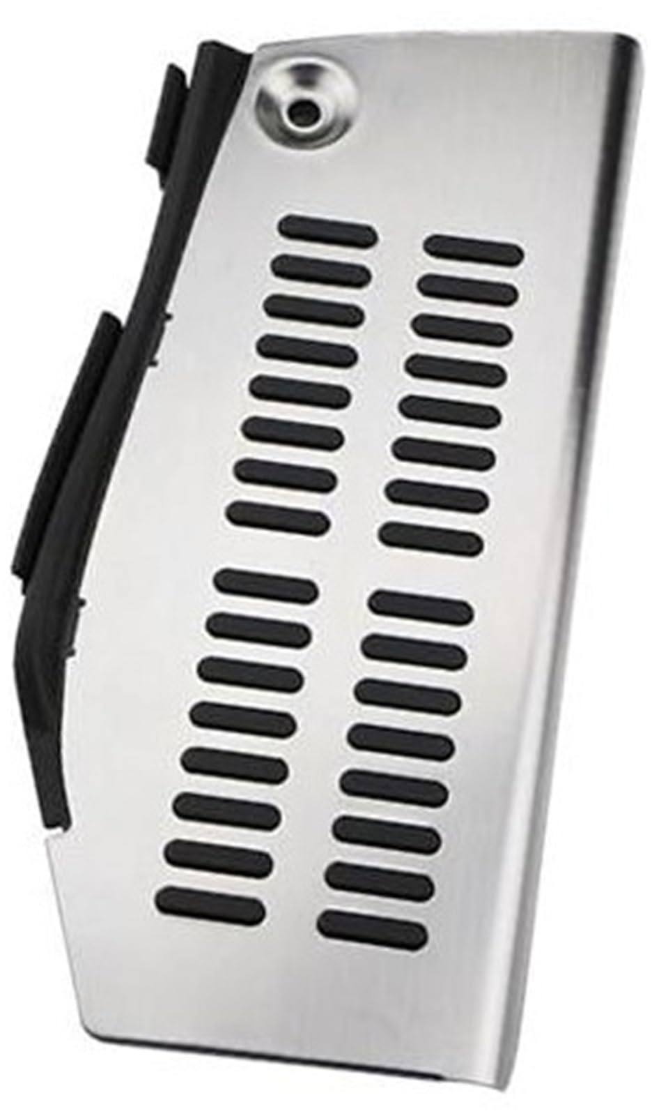 XEBRAD Auto-Pedalabdeckung for A3 S3 8L 1995–2003, Edelstahl-Bremse, Dead Rest, Fußpedal-Schutzabdeckungen Auto-Pedalauflage-Abdeckung(Black 1Pcs Rest Pedal) von XEBRAD