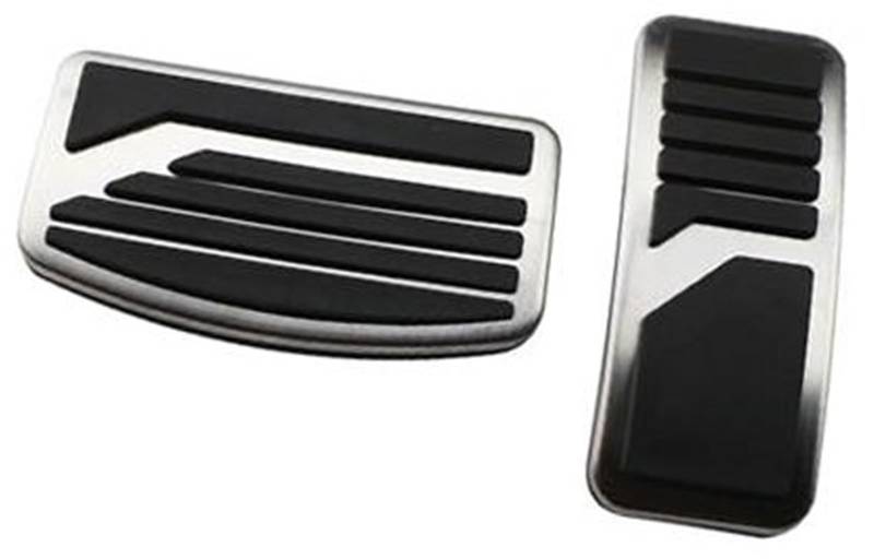 XEBRAD Auto Pedale Pad for Zotye T600 RS9 T300 T500 Zubehör Bremspedal Schutz Abdeckung Auto-Pedalauflage-Abdeckung(Black at 2Pcs) von XEBRAD