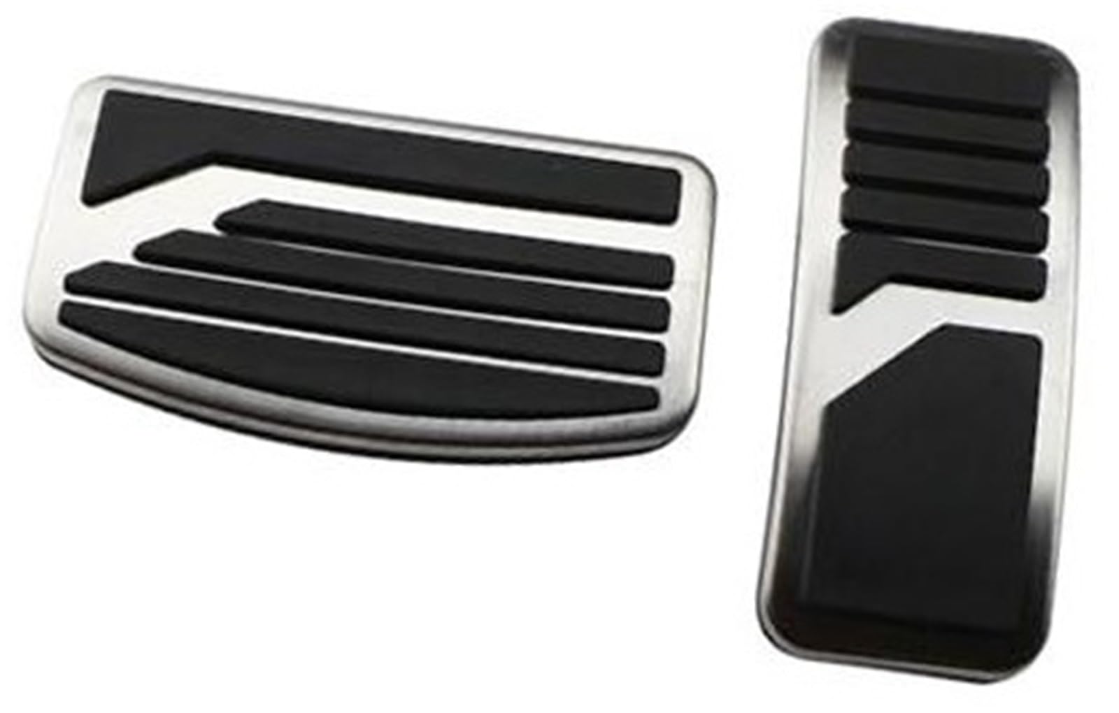 XEBRAD Auto Pedale Pad for Zotye T600 RS9 T300 T500 Zubehör Bremspedal Schutz Abdeckung Auto-Pedalauflage-Abdeckung(Black at 2Pcs) von XEBRAD