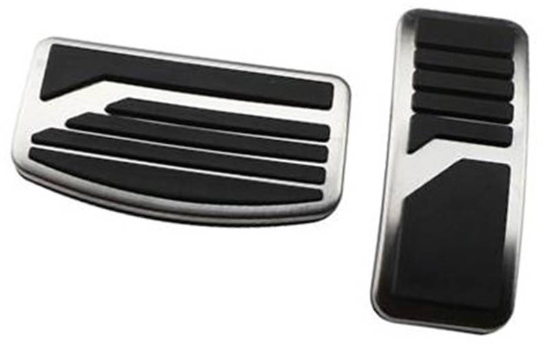 XEBRAD Auto Pedale Pad for Zotye T600 RS9 T300 T500 Zubehör Bremspedal Schutz Abdeckung Auto-Pedalauflage-Abdeckung(Black at 2Pcs) von XEBRAD