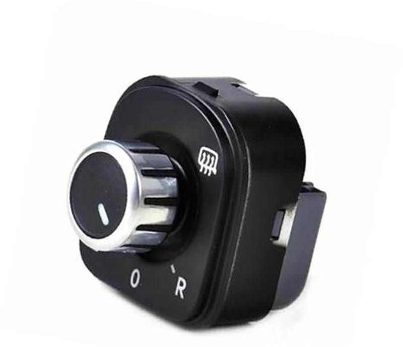 XEBRAD Auto-Rückspiegelschalter, for Golf, for Jetta, for Passat, for Tiguan, Rabbit 5ND 959 565 B 5ND959565B Rückspiegelschalter-Bedienknopf Autospiegelschalter von XEBRAD