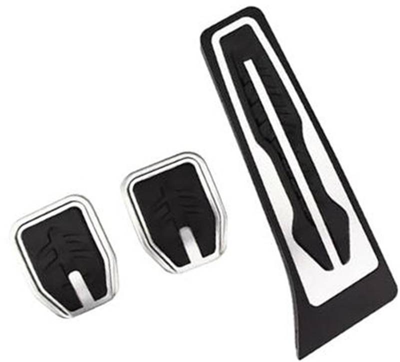 XEBRAD Autopedalabdeckung, for, 3 4Series M3 M4 E87 E90 F20 F21 F30 F32 F36 F80 F82 Bremsbeschleuniger Kraftstofffußstütze Gasbremspedal Auto-Pedalauflage-Abdeckung(Black MT Pedal) von XEBRAD