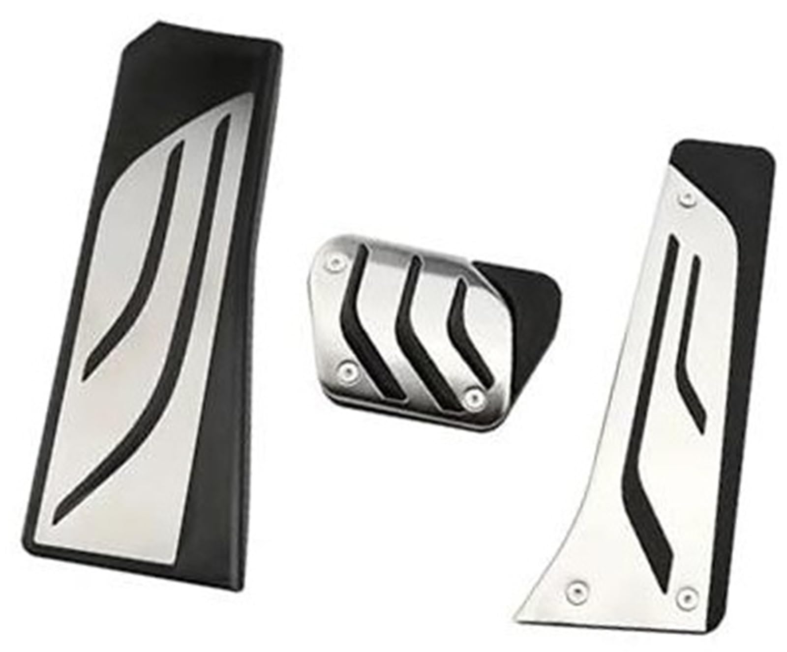 XEBRAD Autopedale, for, 5 6 7 Series E65 E67 E68 F01 F02 F10 F11 F07 F12 F13 Bremse Kupplung Fußstütze Pedal Pad ersetzen Auto-Pedalauflage-Abdeckung(Black at) von XEBRAD