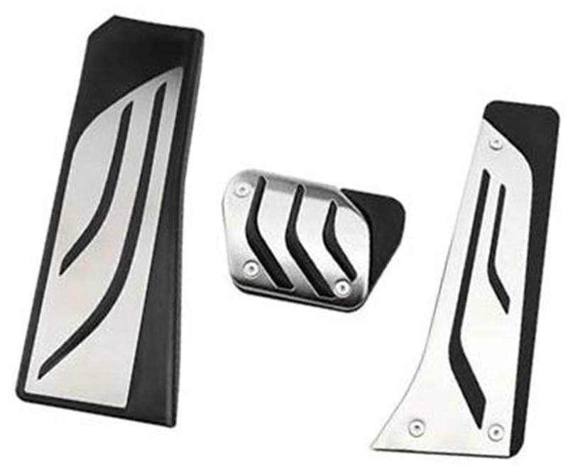 XEBRAD Autopedale, for, 5 6 7 Series E65 E67 E68 F01 F02 F10 F11 F07 F12 F13 Bremse Kupplung Fußstütze Pedal Pad ersetzen Auto-Pedalauflage-Abdeckung(Black at) von XEBRAD
