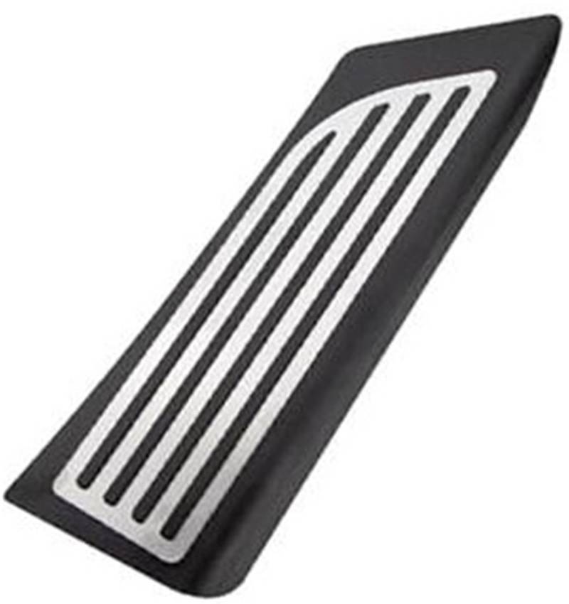 XEBRAD Autopedale, for Tesla, Modell Y Modell 2020–2022, Edelstahl, at-Pedal, Bremspedalauflage, Dead Rest-Pedalabdeckung Auto-Pedalauflage-Abdeckung(Black 1Pcs Rest Pedal) von XEBRAD