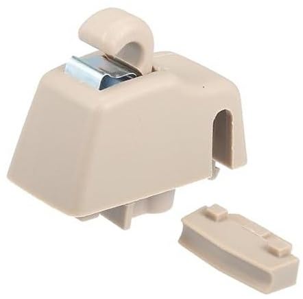 XEBRAD Beige Sonnenblendenhalterung Nr. 4L0859561, for Volkswagen, Auto-Sonnenblenden-Clip(Beige) von XEBRAD