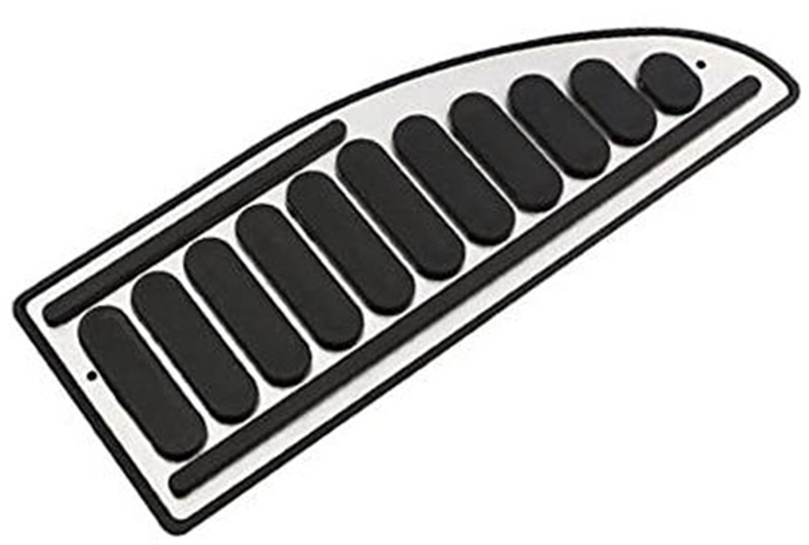 XEBRAD Bremspedalsatz Abdeckungen Kupplungsauflage Fußpedalabdeckung, for Ford, for Focus, 2 3 4 MK2 MK3 MK4 2005-2022 Auto-Gaspedale Auto-Pedalauflage-Abdeckung(Black Rest Pedal) von XEBRAD