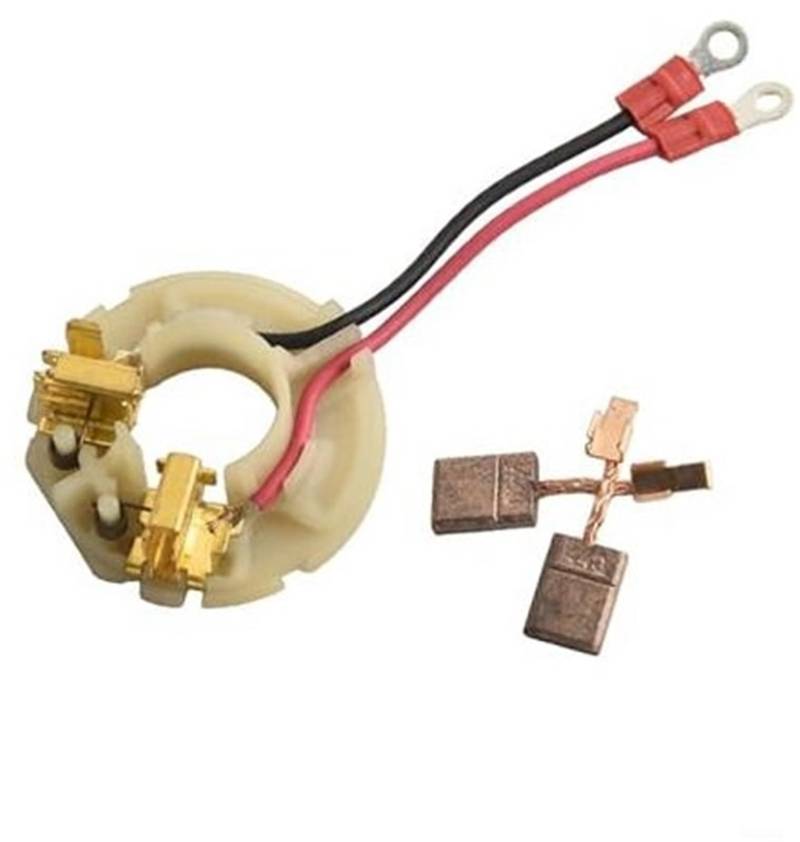 XEBRAD Der leistungsstarke Kohlebürstenhalter von The Solution und Zwei kompatible Bürsten for die Reparatur von Elektrowerkzeugen Auto-Kohlebürstenhalter von XEBRAD