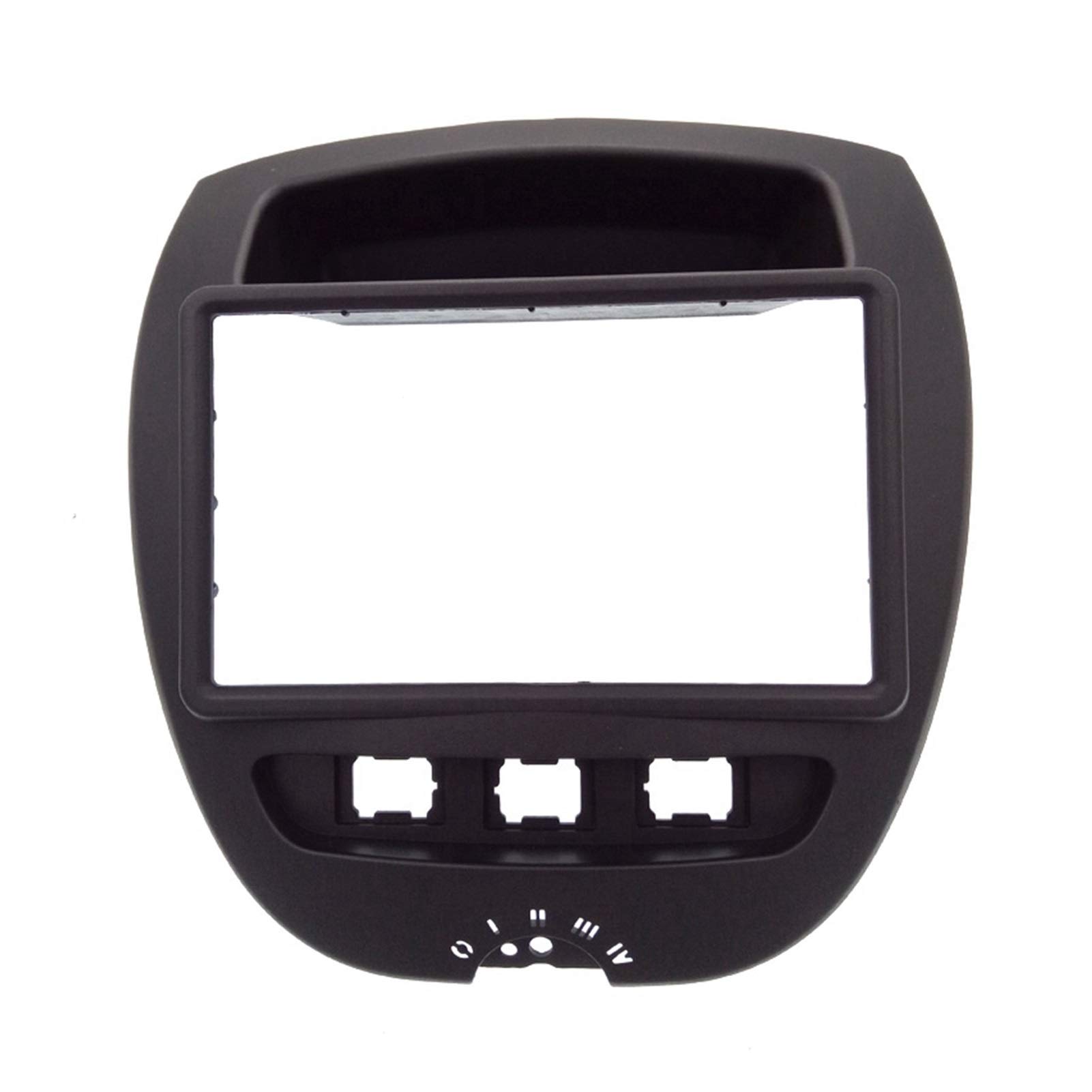 XEBRAD Doppelter 2-Din-Autoradio-Rahmen, Armaturenbrett-Set, DVD-Radio-Panel, Stereo-Abdeckung, for Citroen, C1, for Peugeot, 107 2005–2014 Autoradio-Armaturenbrett XEBRAD Doppelter 2-Din-Autoradio-Rahmen, Armaturenbrett-Set, DVD-Radio-Panel, Stereo-Abdeckung, for Citroen, C1, for Peugeot, 107 2005–2014 Autoradio-Armaturenbrett von XEBRAD