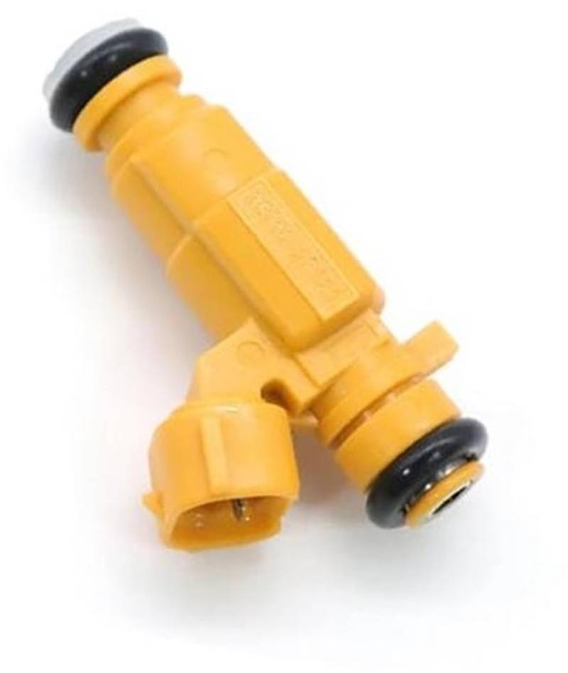 XEBRAD Einspritzdüsen, for Hyundai, i20 i30 1.4 1.6 G4FG 353102B020 9260930074 35310-2B020 Auto-Einspritzdüsen Auto-Kraftstoffeinspritzdüse(Black 1 pcs) von XEBRAD