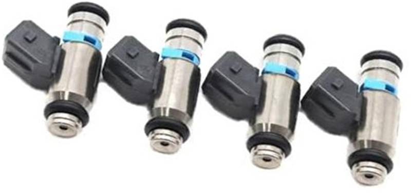 XEBRAD Einspritzdüsen, for Seat, 1.6 16V Auto-Einspritzdüse IWP091 IWP-091 036133319B 036031C Auto-Kraftstoffeinspritzdüse(Black 4pcs) von XEBRAD
