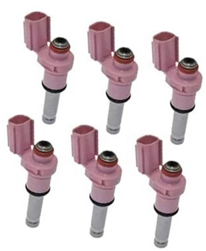XEBRAD Einspritzdüsen, for Toyota, 3,5 l 1/6X Einspritzdüsendüse 23250-31070 Autoinjektoren Einspritzung Auto-Kraftstoffeinspritzdüse(Black 6PCS) von XEBRAD