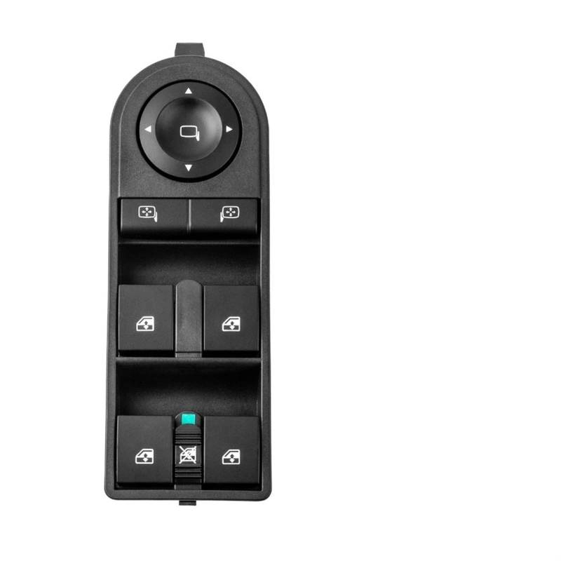 XEBRAD Elektrischer Fensterheber-Steuerschalter, for Vauxhall, for Opel, Astra H Zafira 13228877 13228699 13215153 Autofensterschalter von XEBRAD