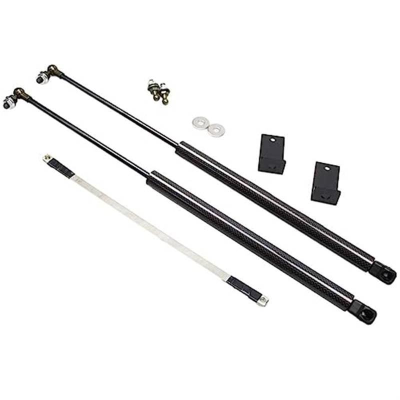 XEBRAD Federbeine for CRV CR-V 2017 2018 2019 2020 2021 2022 Motorhaube Vordere Haube Ändern Lift Unterstützung Schock Dämpfer Prop Stange Absorber Motorhauben-Gasdruckfeder(Carbon Fiber) von XEBRAD