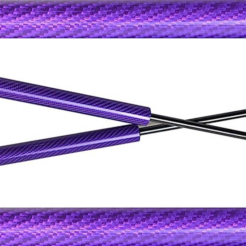 XEBRAD Federbeine for CRV CR-V 2017 2018 2019 2020 2021 2022 Motorhaube Vordere Haube Ändern Lift Unterstützung Schock Dämpfer Prop Stange Absorber Motorhauben-Gasdruckfeder(Purple Carbon Fiber) von XEBRAD