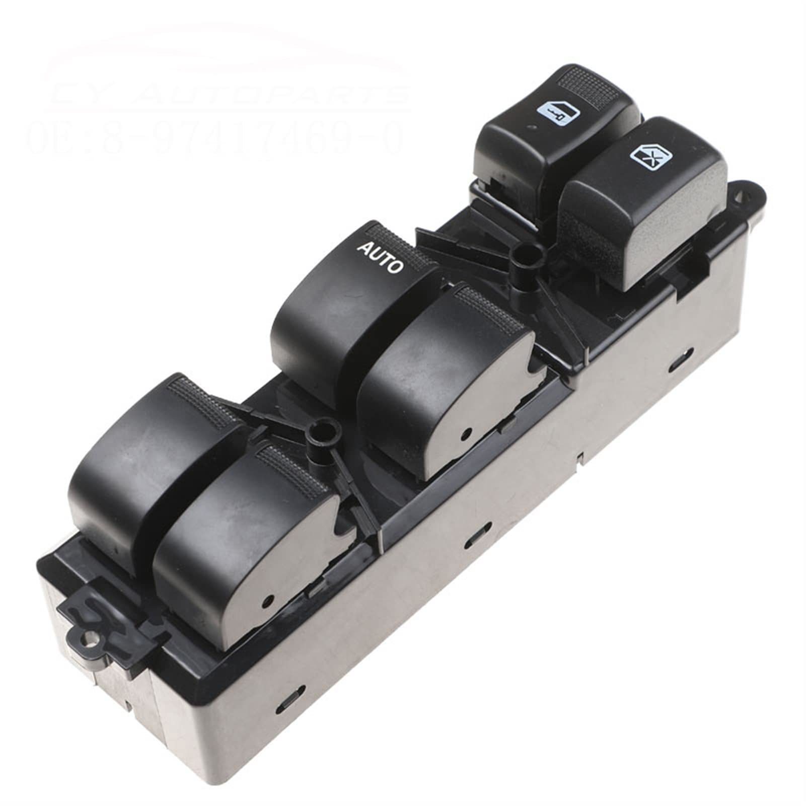 XEBRAD Fensterheber-Steuerschalter, for Isuzu, D-Max Dmax Pickup 2012–2019 8-97417469-0 8-98192251-1 8-974174690 8-981922511 Autofensterschalter(Left) von XEBRAD