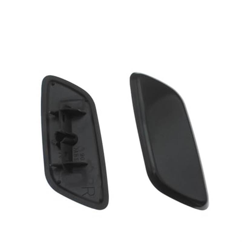 XEBRAD Frontstoßstange Scheinwerferwaschanlage Sprühdüse Jet Abdeckkappe, for Toyota, Aqua Prius C 2011 2012 2013 2014-2017 8535352010 8535452010 Abdeckung für Scheinwerferwaschdüsen(Black Cap Set) von XEBRAD