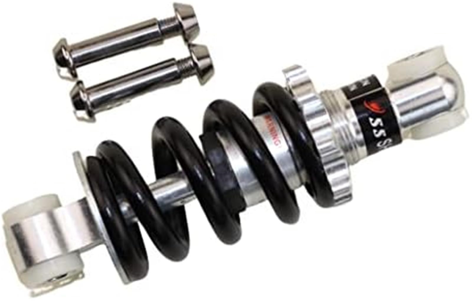 XEBRAD Hinterrad-Stoßdämpferfeder, Hinterrad-Stoßdämpfer, for Benzin-Scooter, Elektrofahrrad, for Mini, Moto-Dirtbike, ATV-Quad, for Mini, Pocketbike, Mountainbike (100 mm/750 lb) E-Scooter-Federungs- von XEBRAD