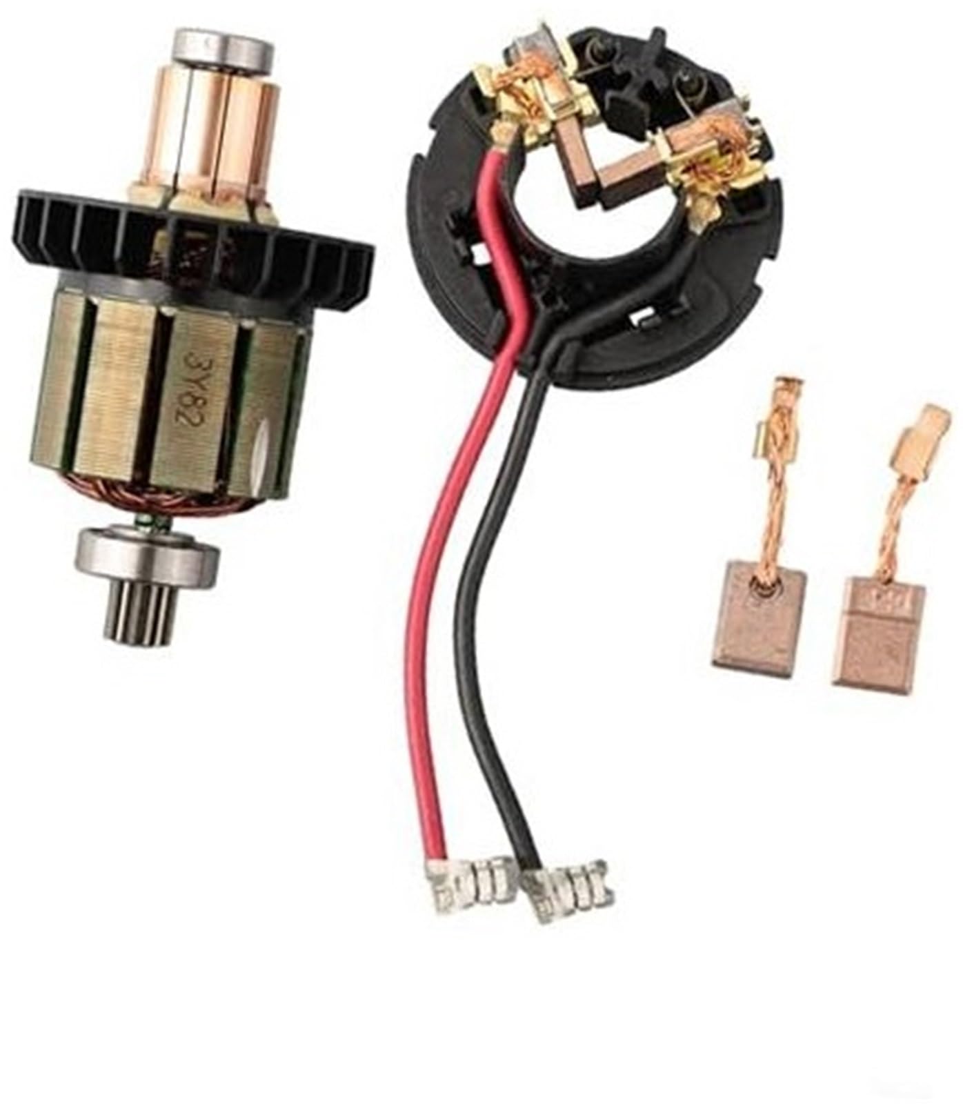 XEBRAD Kohlebürstenhalter-Set mit Bürsten, for DDF482 DHP482 Elektrowerkzeuge, kompatibel mit 619380-9 619583-5, Ersatzteile, for Elektromotoren, 4-teilig, Metallkonstruktion Auto-Kohlebürstenhalter XEBRAD Kohlebürstenhalter-Set mit Bürsten, for DDF482 DHP482 Elektrowerkzeuge, kompatibel mit 619380-9 619583-5, Ersatzteile, for Elektromotoren, 4-teilig, Metallkonstruktion Auto-Kohlebürstenhalter von XEBRAD