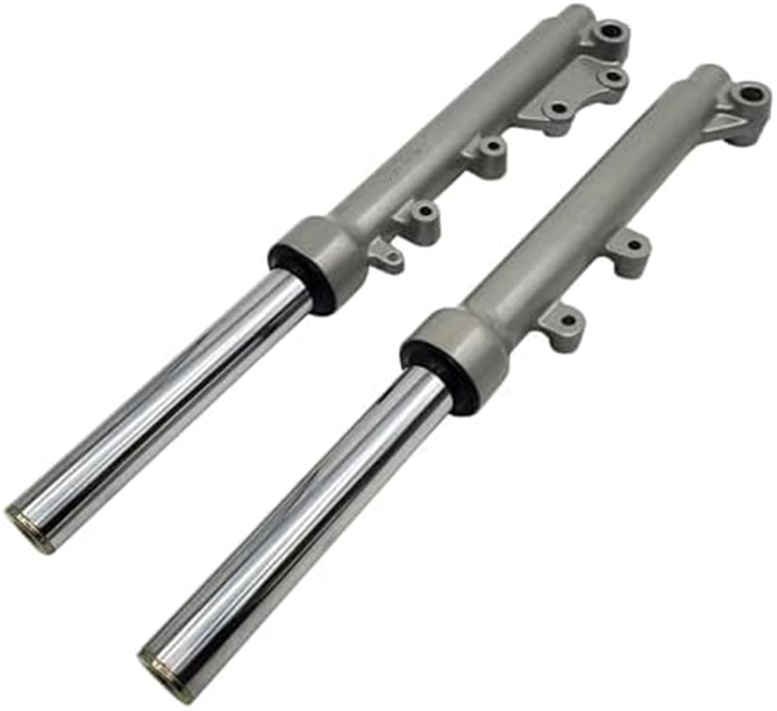 XEBRAD Komfortabler Motorrad-Stoßdämpfer 365 mm 385 mm 420 mm Elektroroller Hydraulischer Frontstoßdämpfer Citycoco Scooter, for Harley, Elektrorollerteile (Farbe: 385 mm Schwarz B) E-Scooter-Federung von XEBRAD