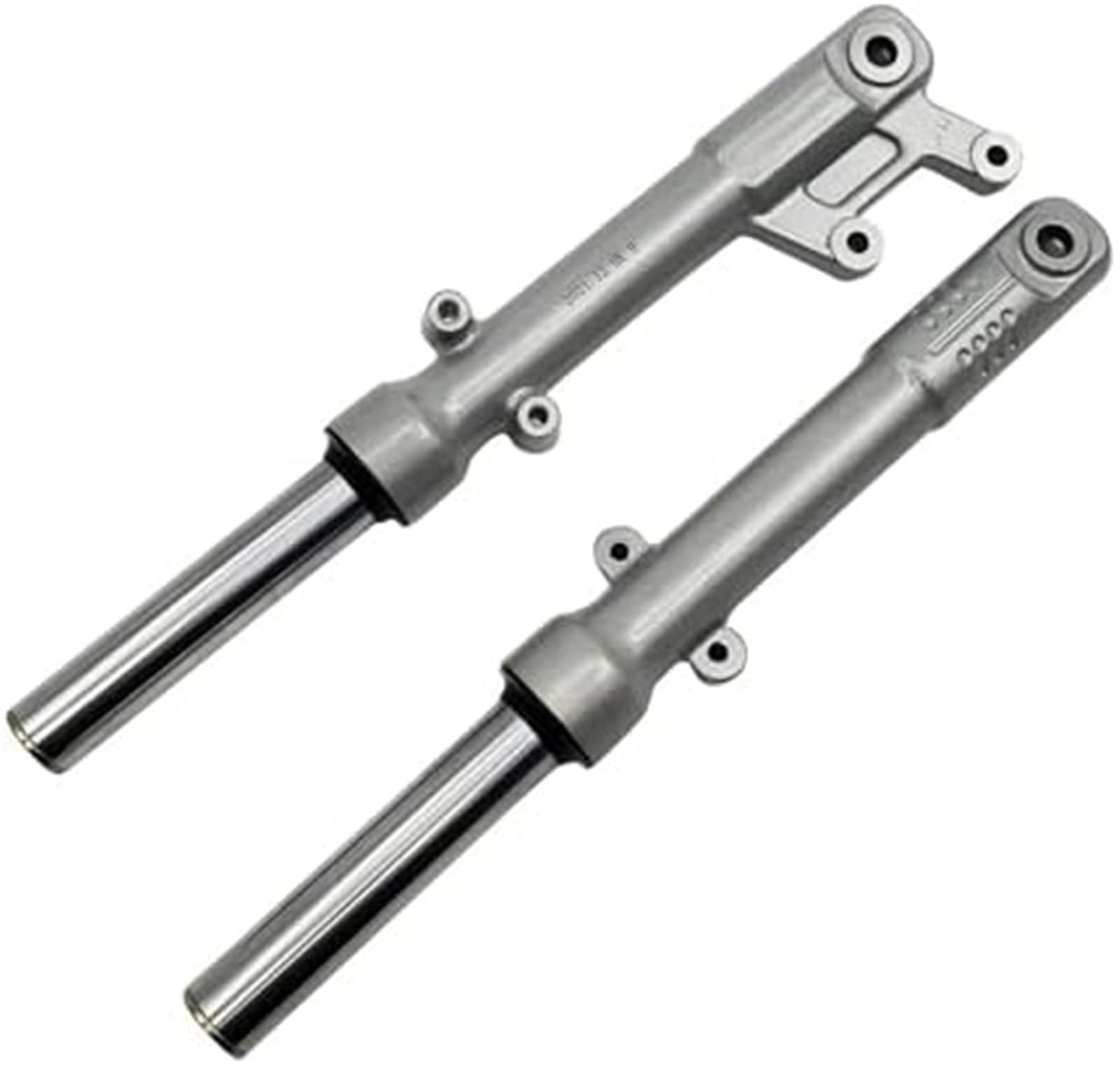 XEBRAD Komfortabler Motorrad-Stoßdämpfer 365 mm 385 mm 420 mm Elektroroller Hydraulischer Frontstoßdämpfer Citycoco Scooter, for Harley, Elektrorollerteile (Farbe: 385 mm Schwarz B) E-Scooter-Federung von XEBRAD