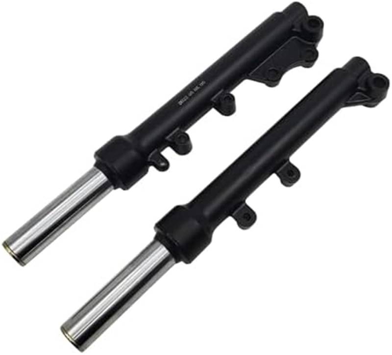 XEBRAD Komfortabler Motorrad-Stoßdämpfer 365 mm 385 mm 420 mm Elektroroller Hydraulischer Frontstoßdämpfer Citycoco Scooter, for Harley, Elektrorollerteile (Farbe: 385 mm Schwarz B) E-Scooter-Federung von XEBRAD