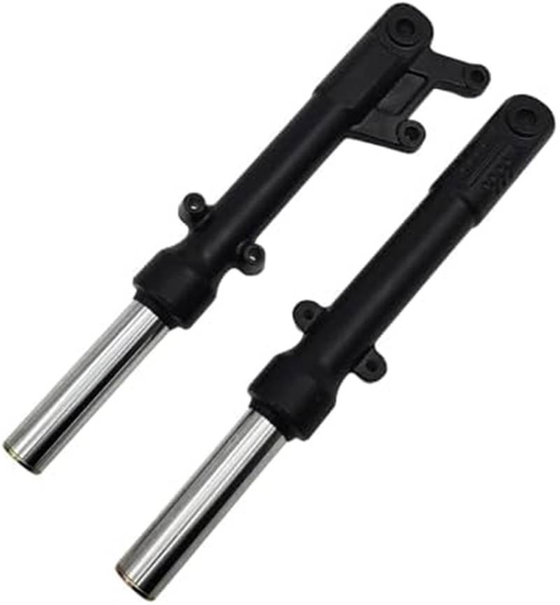 XEBRAD Komfortabler Motorrad-Stoßdämpfer 365 mm 385 mm 420 mm Elektroroller Hydraulischer Frontstoßdämpfer Citycoco Scooter, for Harley, Elektrorollerteile (Farbe: 385 mm Schwarz B) E-Scooter-Federung von XEBRAD