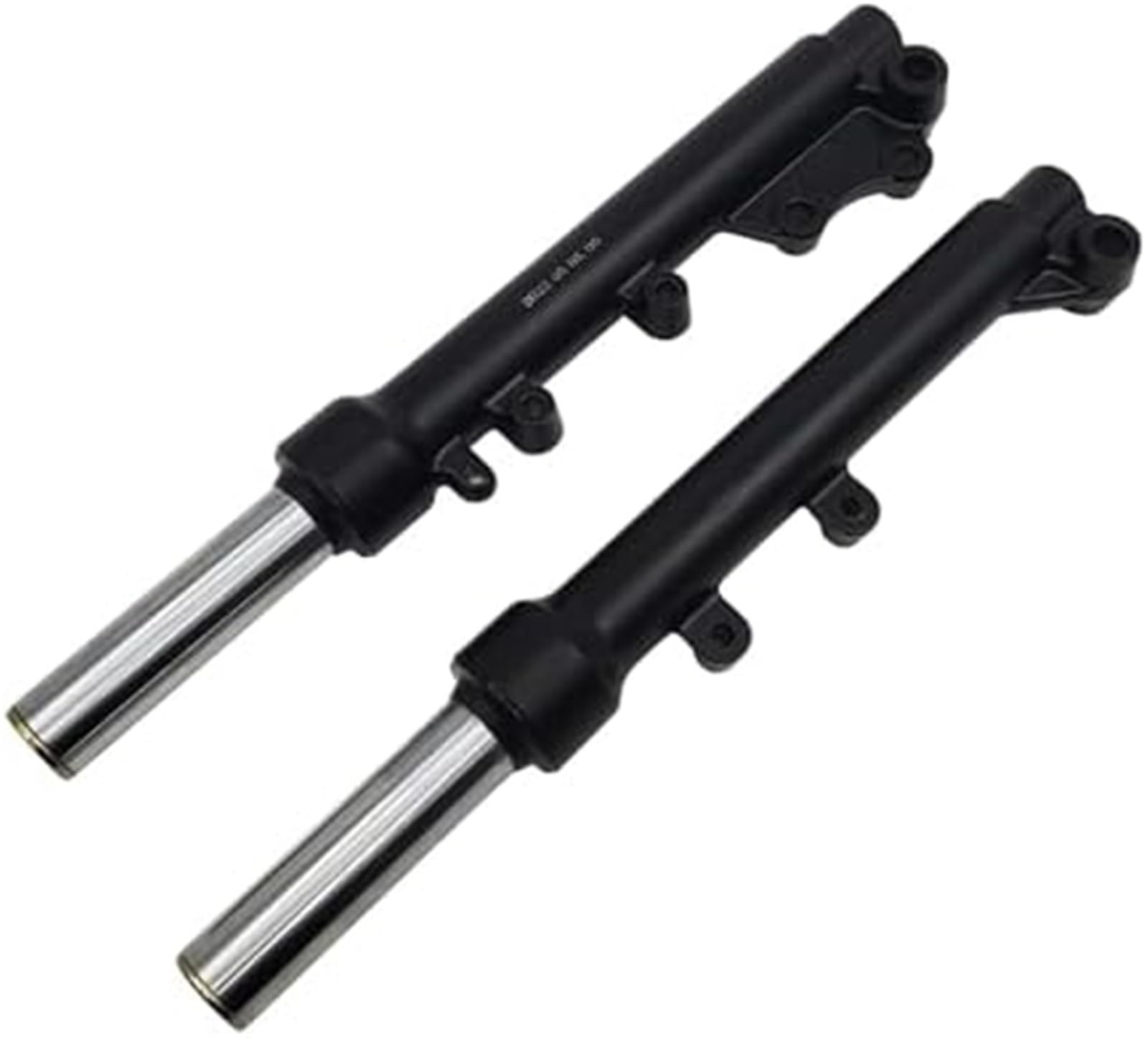 XEBRAD Komfortabler Motorrad-Stoßdämpfer 365 mm 385 mm 420 mm Elektroroller Hydraulischer Frontstoßdämpfer Citycoco Scooter, for Harley, Elektrorollerteile (Farbe: 385 mm Schwarz B) E-Scooter-Federung von XEBRAD