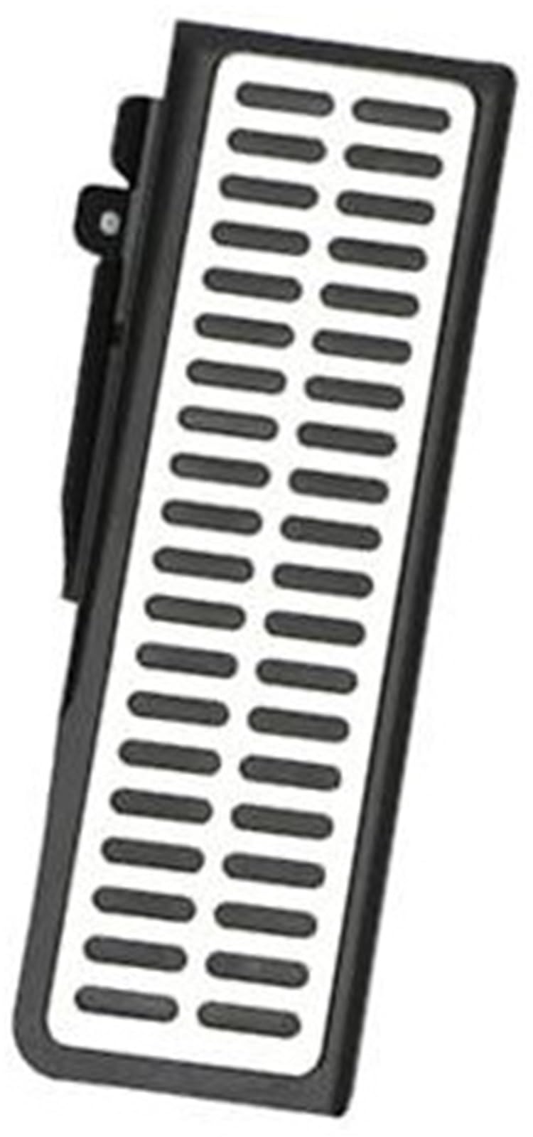 XEBRAD LHD-Autopedale, for VW, for Tiguan, 2009–2016, Edelstahl, at MT, Bremspedalabdeckung, Restpedalpolster, Zubehör Auto-Pedalauflage-Abdeckung(Black 1Pc Rest Pedal) von XEBRAD