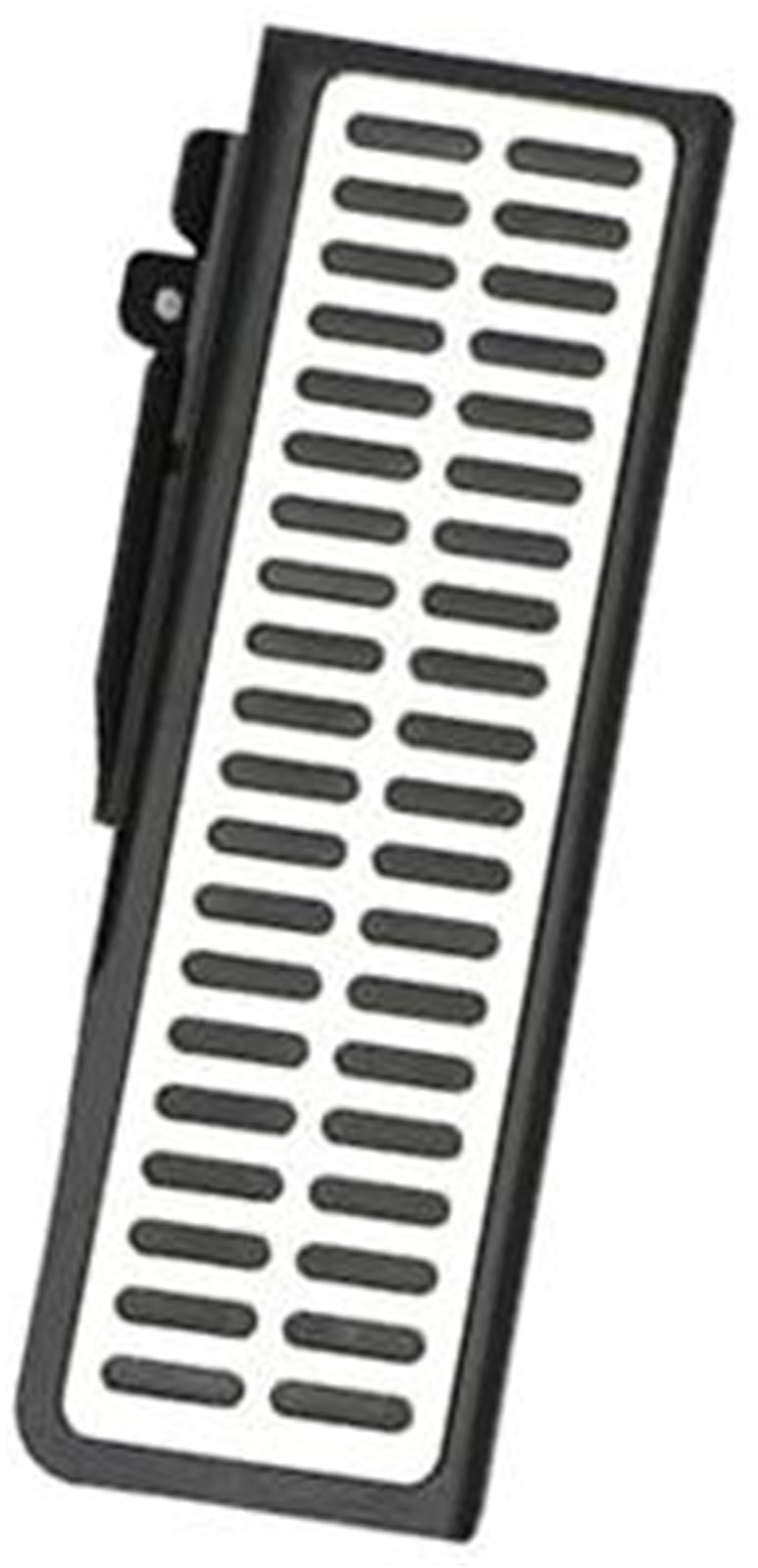 XEBRAD LHD-Autopedale, for VW, for Tiguan, 2009–2016, Edelstahl, at MT, Bremspedalabdeckung, Restpedalpolster, Zubehör Auto-Pedalauflage-Abdeckung(Black 1Pc Rest Pedal) von XEBRAD