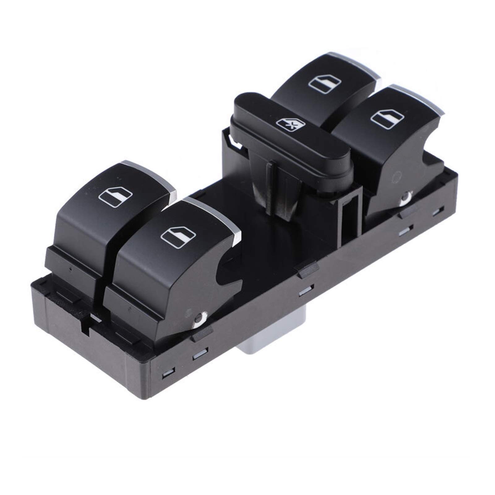 XEBRAD Links Electric Power Auto-Fenster-Lift Control-Schalter Taste Schalter for Fensterheber gepasst for Volkswagen Passat CC Jetta Golf Kaninchen Tiguan Seat Altea Ibiza Leon Toledo 3C8959857 Schal XEBRAD Links Electric Power Auto-Fenster-Lift Control-Schalter Taste Schalter for Fensterheber gepasst for Volkswagen Passat CC Jetta Golf Kaninchen Tiguan Seat Altea Ibiza Leon Toledo 3C8959857 Schal von XEBRAD