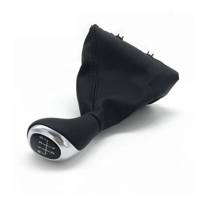 XEBRAD Manueller Schaltknauf, Hebelmanschette, for, 3er F30 F31 F32 F33 F34 F35 F36 LHD, Auto-Styling-Kofferraumabdeckungskragen Schaltsackabdeckung fürs Auto(Black 5 Speed) von XEBRAD