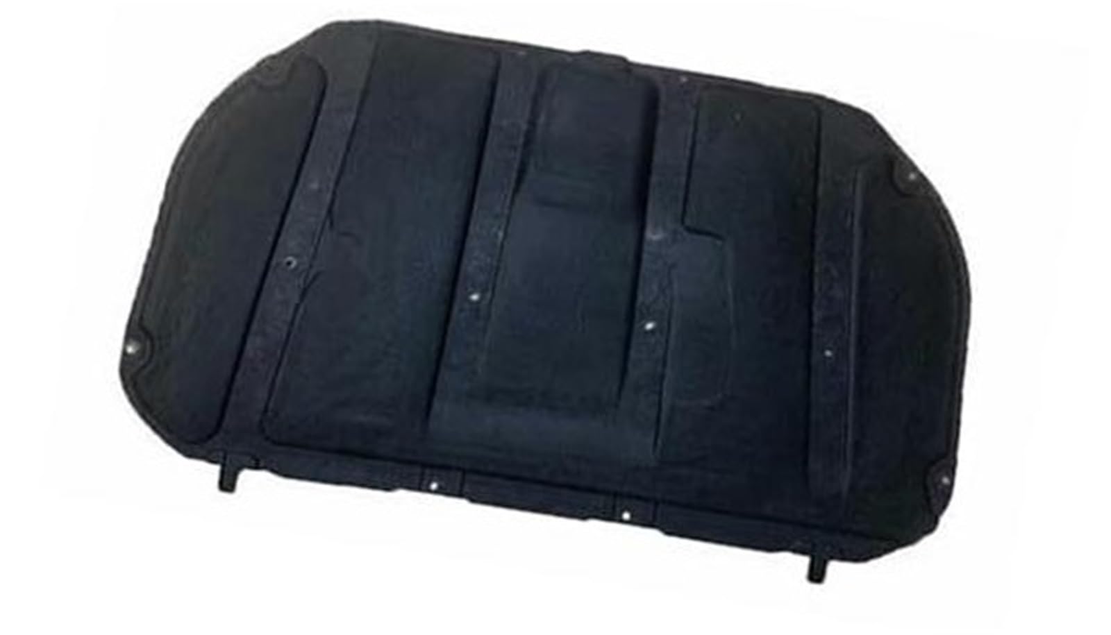 XEBRAD Motorhaubenisolierung Baumwollpolster Dichtungsschicht Schalldämmung, for Toyota, for Fortuner 2016 2017 2018 2019 2020 Motor-Hitzeschild(Black 2) von XEBRAD