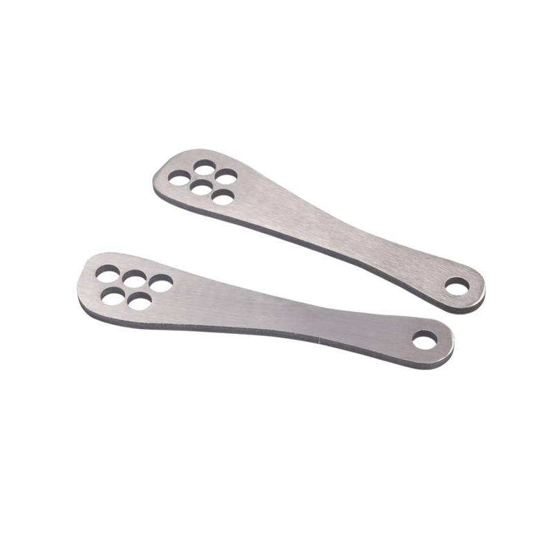 XEBRAD Motorrad Tieferlegungsglieder for hintere Querlenker, Federungsdämpfer, Hebelabfall, for Suzuki, DL1000 V-Strom DL 1000 VStrom VStrom1000 Motorrad-Tieferlegungsstrebe(Rising Link) von XEBRAD