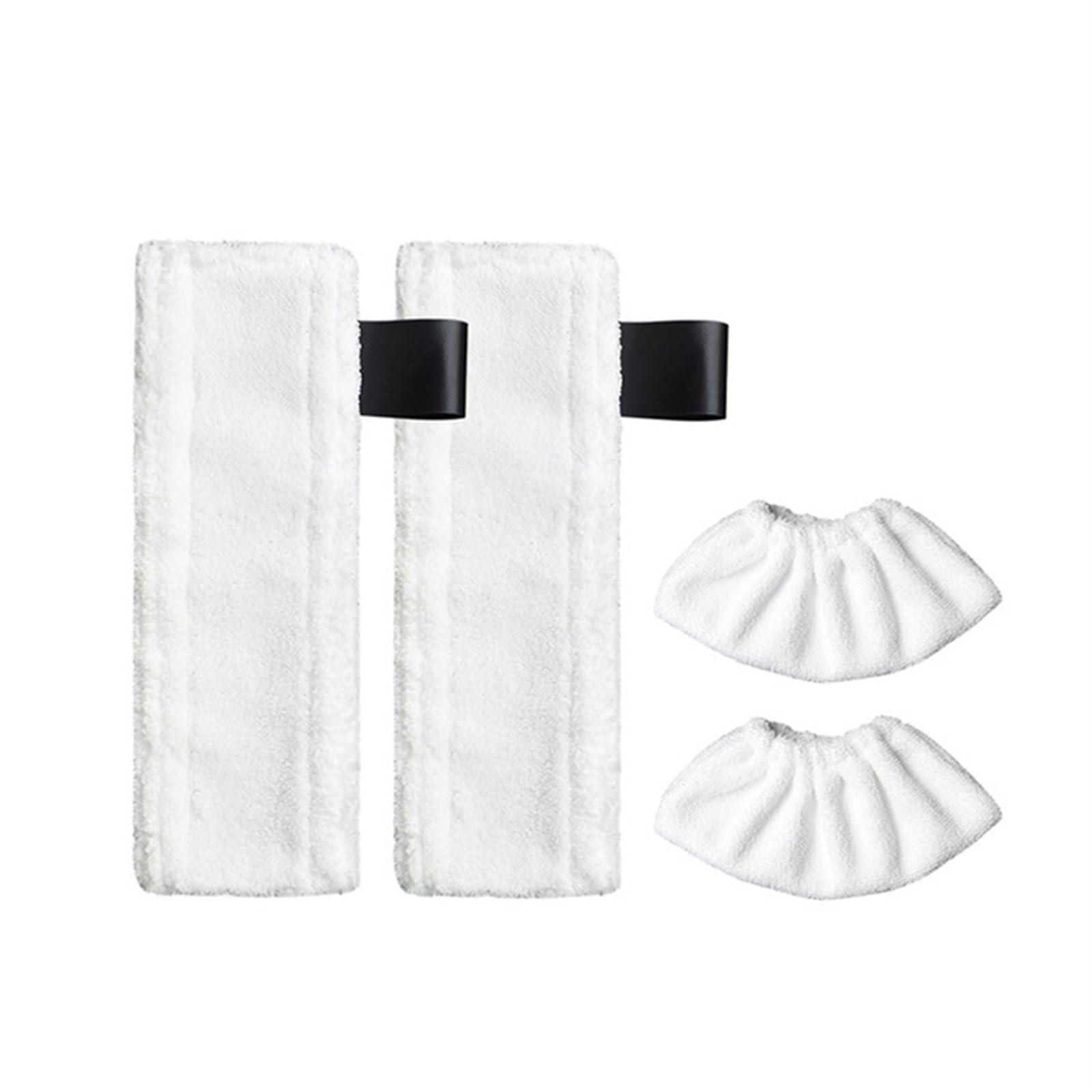 XEBRAD Pad-Stoffbezug for EasyFix SC2 SC3 SC4 SC5 Robotic-Staubsauger, Steam Mop-Stofflappen, Ersatzteile, Ersatz Ersatzteile für Dampfreiniger(Set1) von XEBRAD