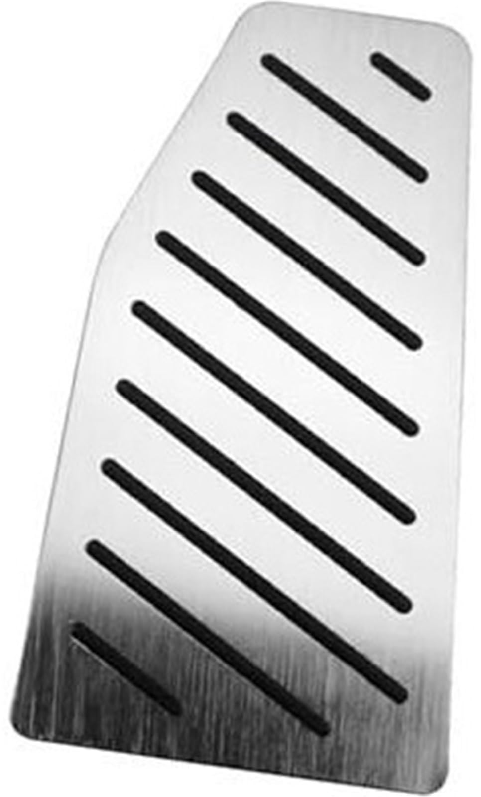 XEBRAD Pedalschutzabdeckung, for Toyota, for RAV4, Rav 4 2019–2021, LHD-Autopedale, Auto-Edelstahl, at-Bremse, Dead Rest Auto-Pedalauflage-Abdeckung(Black 1Pcs Rest Pedal) von XEBRAD