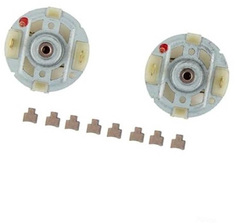 XEBRAD RS550-Motorkohlebürstenhalter mit 8 Kohlebürsten for mehr Leistung Auto-Kohlebürstenhalter von XEBRAD
