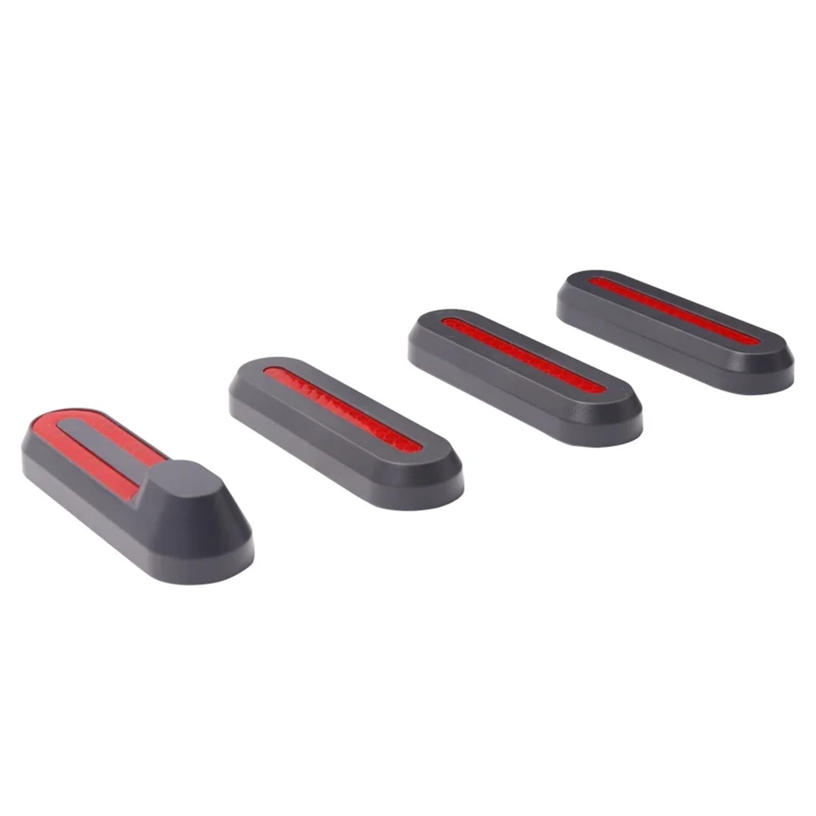 XEBRAD Radkappen, Radkappen, Schutzschalen, reflektierende Aufkleber, for Xiaomi, 3 Elektroroller Pro 2 M365 Pro 1S, Rollerzubehör Reflektorschale für Elektroroller(Gray) von XEBRAD