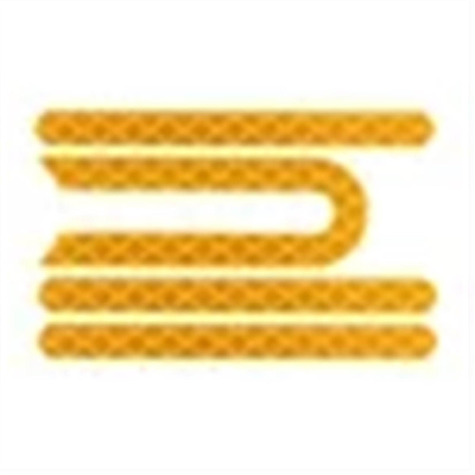 XEBRAD Reflektierende Aufkleber for Elektroroller, Radkappen vorne und hinten, Schutzaufkleber, for Xiaomi, M365/Pro/1S/Pro2, Zubehör Reflektorschale für Elektroroller(Yellow) von XEBRAD