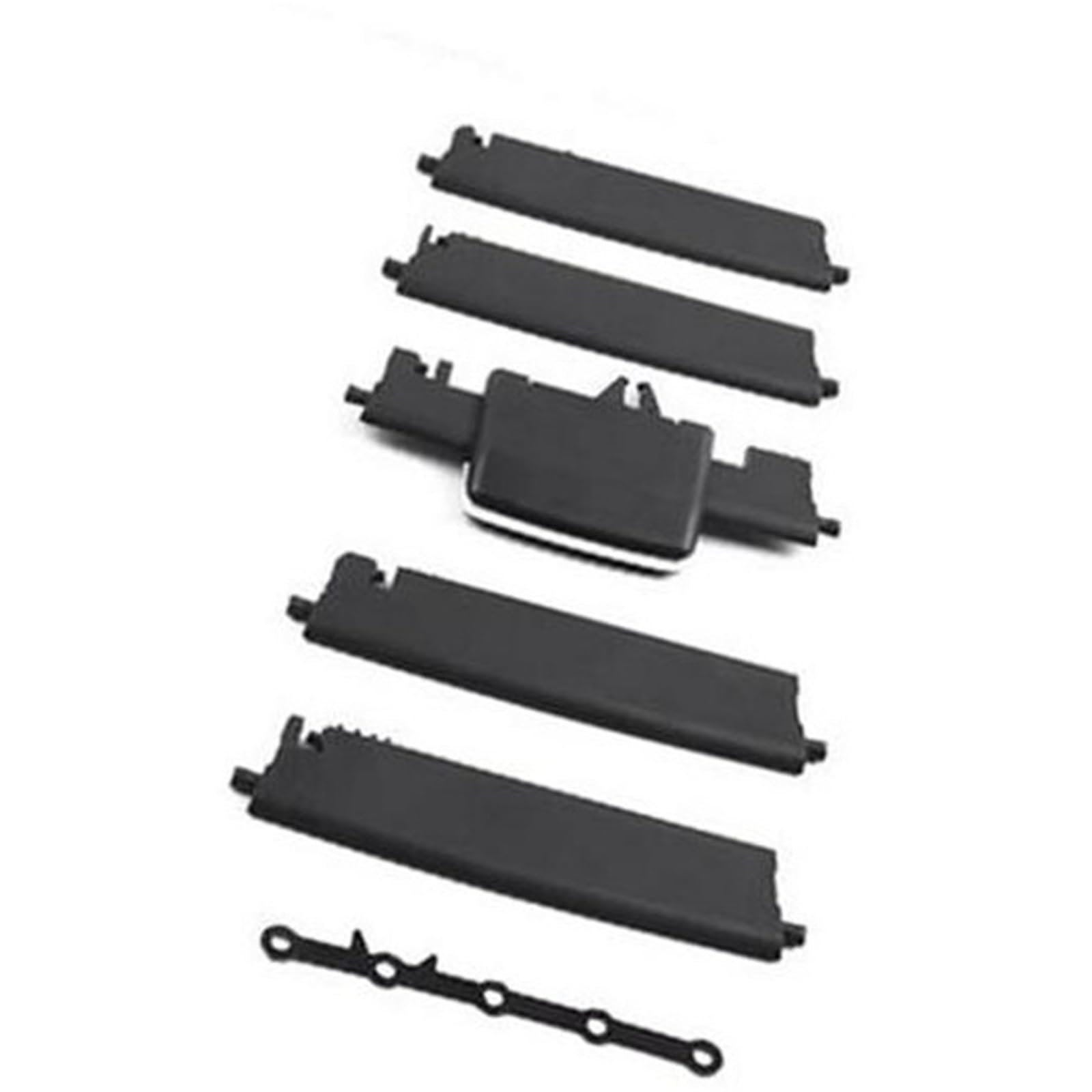 XEBRAD Reparatursatz for Lüftungsauslasslaschenclips, for Mercedes-Benz, W166 ML GL GLS GLE 2011–2018 Auto-Lüftungsclip(Black Rear Right) von XEBRAD