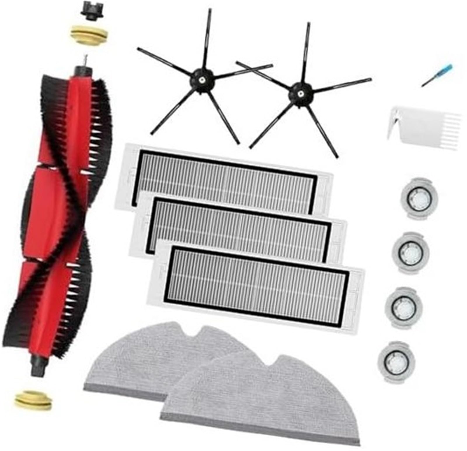 XEBRAD Roller Seitenbürste Filter Mopp, for Xiaomi, for Roborock, S6 S5 Max S60 S65 Staubsauger Staubsauger-Ersatzset XEBRAD Roller Seitenbürste Filter Mopp, for Xiaomi, for Roborock, S6 S5 Max S60 S65 Staubsauger Staubsauger-Ersatzset von XEBRAD